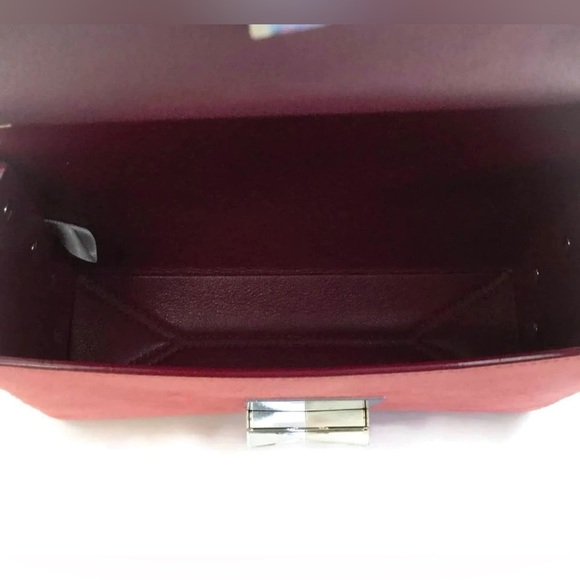 Jimmy Choo lockett petite in dark Shiraz coral 🪸 - Picture 3 of 5